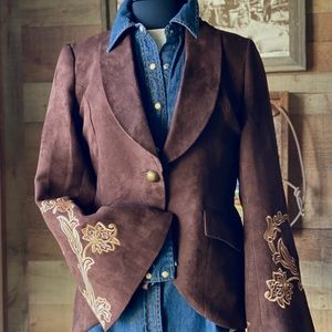Chocolate Equestrian Blazer